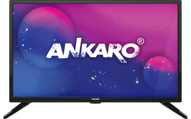 Ankaro Camping LED Fernseher 24 Zoll EasyFind und PVR Ready
