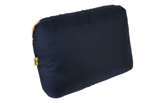 Nomad Drytouch pillow travel pillow dark blue / yellow