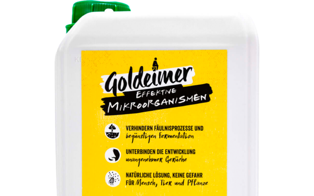 Goldeimer Bote de microorganismos eficaces 3 litros