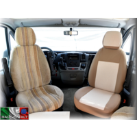 Ideatermica Mercury Seat Cover (2 pieces) Beige