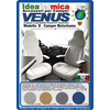 Ideatermica Venus D seat cover with integrated headrest and straps 2 pieces blue
