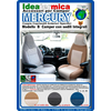 Ideatermica Mercury seat cover with integrated headrest 2 pieces beige
