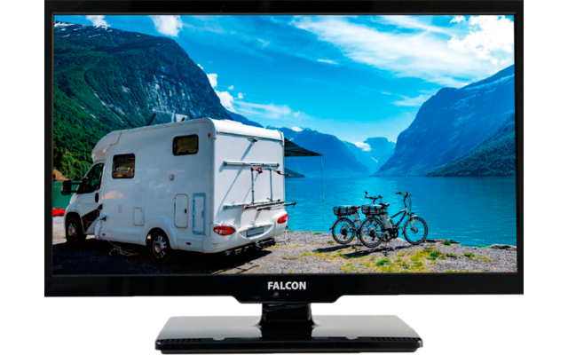 Easyfind Falcon Traveller Kit II treppiede TV Camping Set 22 pollici