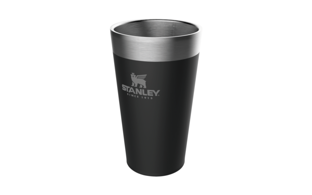 Stanley Adventure Stacking Pint Vacuum Insulated Mug 470 ml Black Matte
