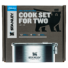 Stanley Adventure stainless steel cooking set for two people 6 pieces