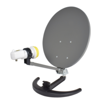 Travel TV Camping Set EasyFind Sat-Antenne mit 24" Fernseher
