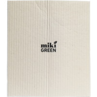 mikiGREEN Toallitas.esponjosas.ecológicas.paquete.de.2
