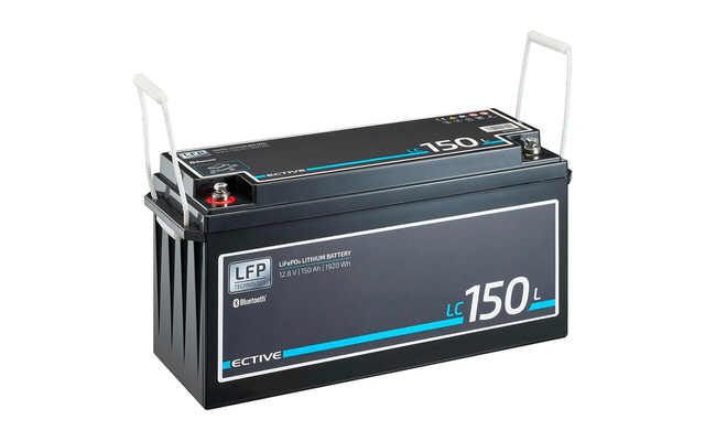 Ective LC 150L BT 12 V LiFePO4 Lithium Versorgungsbatterie 150 Ah