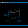 Ective LC 100L BT 12 V LiFePO4 lithium supply battery 100 Ah