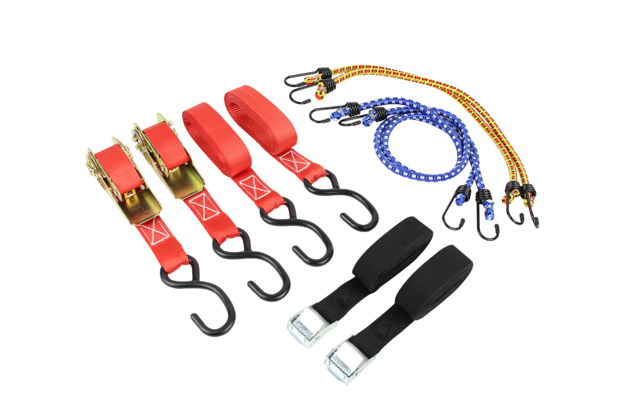 LAS Tensioning and retaining strap set 8 pieces