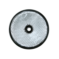 LAS reflector 2 stuks 60 mm rond wit