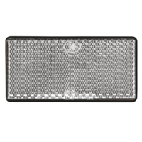 LAS Reflektor viereckig 2 St&uuml;ck wei&szlig;