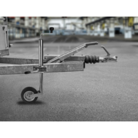 LAS neuswiel 48 mm massief rubberen wiel