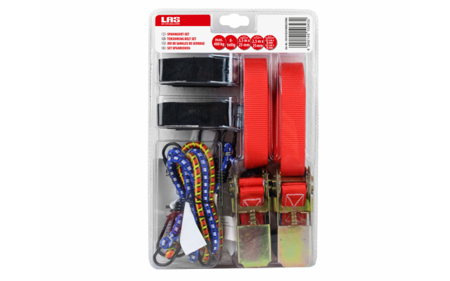 LAS Tensioning and retaining strap set 8 pieces