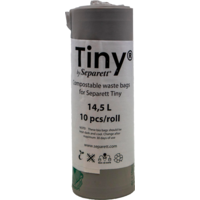 Separett Tiny afvalzakken composteerbaar tot 14,5 liter 10 stuks