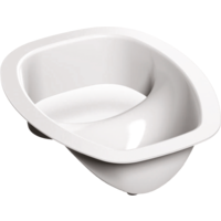 Trelino Trenneinsatz oval wei&szlig;