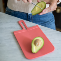 Koziol Cutting Board Snap S nature coral