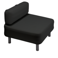 One Bar Element 2 I-R&uuml;ckenlehnenbezug Black