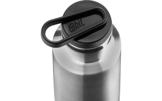 Esbit Pictor Botella aislada de acero inoxidable boca estándar 750 ml plata