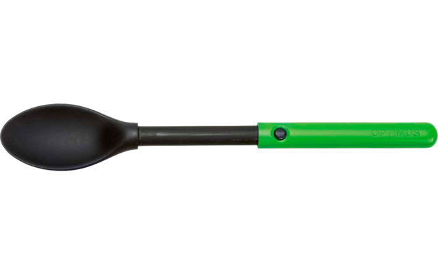 Cuchara larga deslizante Optimus 23,5 cm negro/verde