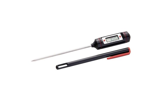 All Grill BBQ Vlees-, Grill- en Oventhermometer met LCD Scherm 20 x 2 cm