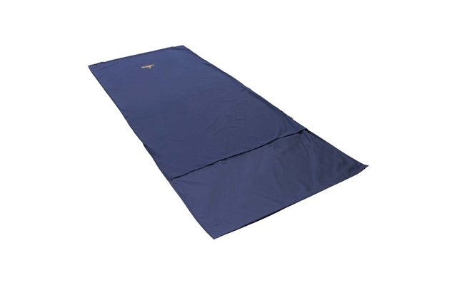 Nomad Drytouch travel sheet sleeping bag ticking dark blue