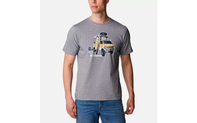 Columbia Sun Trek Sleeve Graphic - Camicia da uomo