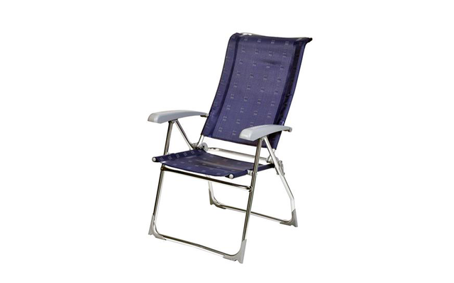 Chaise de camping bleu Dukdalf Aspen 4611