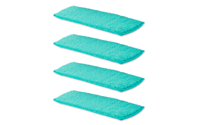 Genius window wiper microfiber covers 4 pieces turquoise