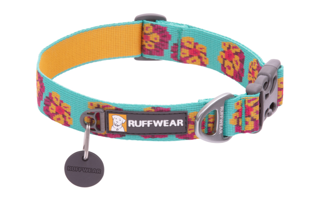 Ruffwear Flat Out Collar para perros 35 - 51 cm spring burst