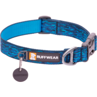 Ruffwear Flat Out Halsband 35 - 51 cm oceanic vervorming