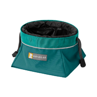 Ruffwear Quencher Cinch Top gamelle pour chiens de voyage L tumalo teal
