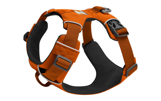 Ruffwear Front Range Dog Harness with Clip M Campfire Orange