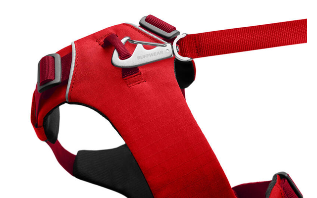Ruffwear Front Range gepolstertes Hundegeschirr Red Sumac XS 