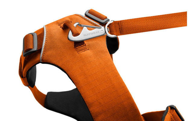 Ruffwear Front Range Dog Harness with Clip XS Campfire Orange