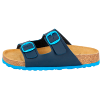 Lico Bioline Kinder Pantoletten marine blau 