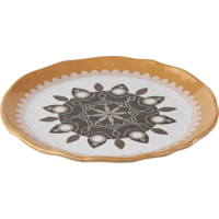 Rebel Outdoor Dessert Plate 22 cm brown
