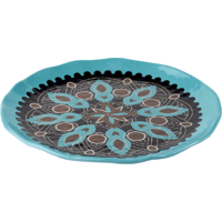 Rebel Outdoor Dessert Plate 22 cm blue