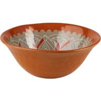 Rebel Outdoor Melaminschale 28 cm orange 