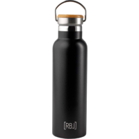 Rebel Outdoor Isolierflasche aus Edelstahl 600 ml schwarz 