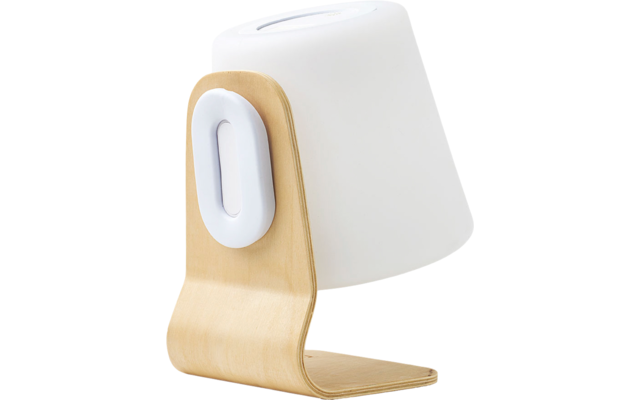 Lámpara de mesa para exteriores Rebel con altavoz Bluetooth y batería recargable