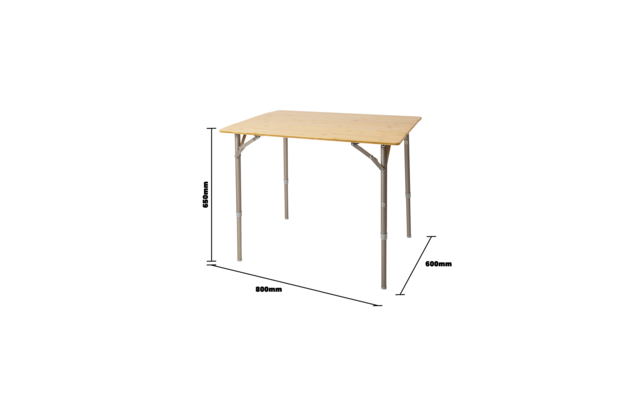 Bo Camp Suffolk Folding Table 80 x 60 cm