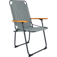 Bo-Camp Jefferson XL Industrial Klappstuhl mit Bambus-Armlehnen grün