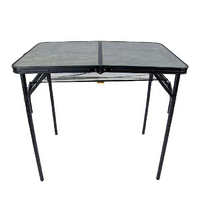 Bo-Camp Northgate Industrial Falttisch 90 x 60 cm grau