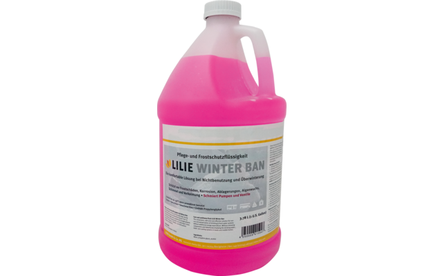 Lily Winter Ban 2.0 Antifreeze for Drinking and Fresh Water Systems 3.78 litres