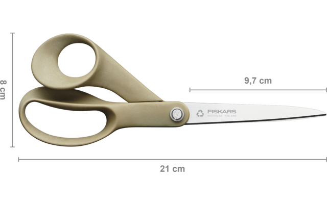 Fiskars ReNew Recycled universal scissors 21 cm