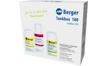 Berger Tankbox 100 Set (Tankreiniger, Wasserdesinfektion & Entkalker)