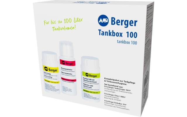 Berger Tankbox 100 Komplettreiniger-Set