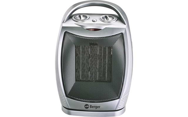 Radiateur Soufflant Céramique 500 W - Mini Chauffage D'Appoint Portable, Chauffage Rapide 3 Sec, Poignée - Pour Bureau, Petites Pièces