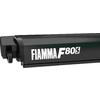 Fiamma F80s 370 awning Housing colour Deep Black Fabric colour Royal Grey 370 cm